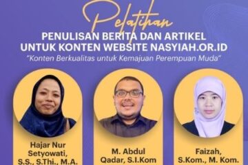 Giat Literasi Digital, PPNA Selenggarakan Pelatihan Menulis Konten untuk Website