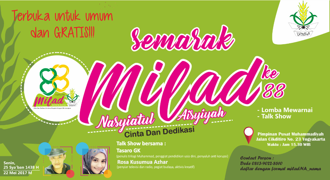 Semarak Milad Nasyiatul Aisyiyah