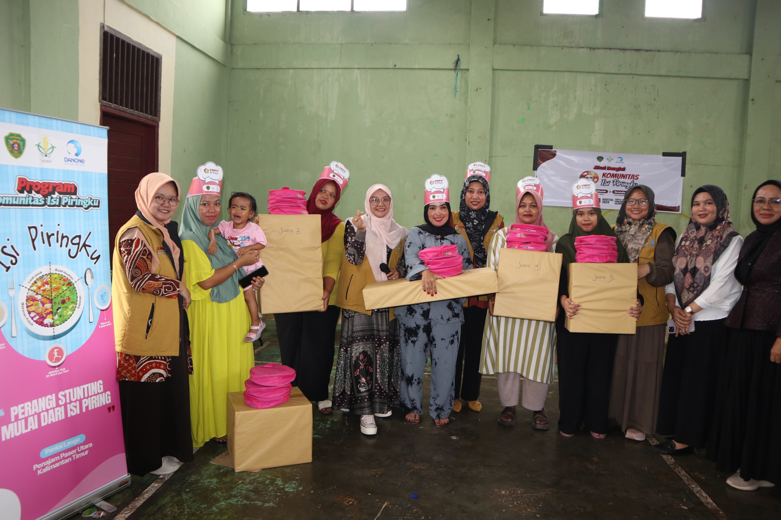 Program Komunitas Isi Piringku Semarakkan Hari Kemerdekaan dengan Gerakan Aksi Gizi Seimbang